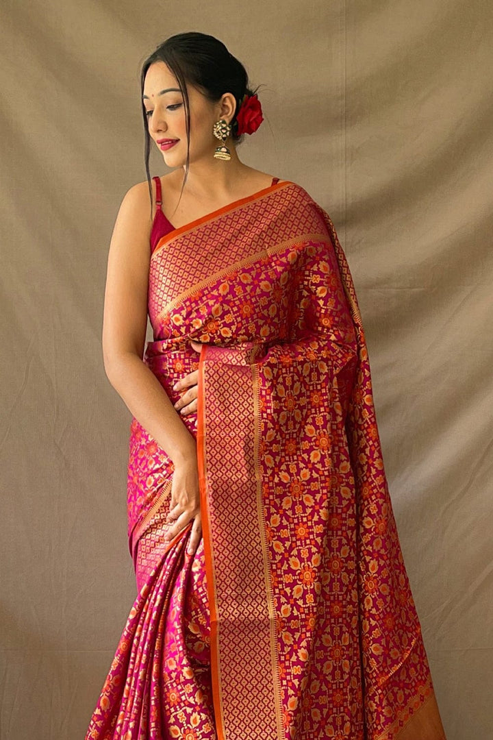 Buy Pitch Black Satin Silk Saree Nitaraa